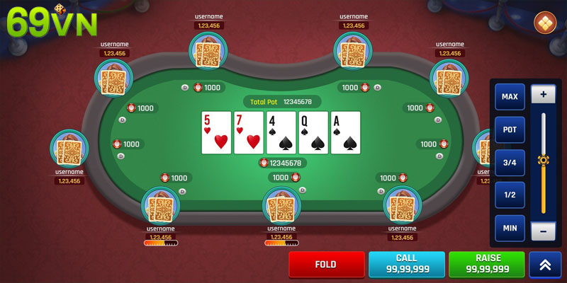 Hướng dẫn chi tiết cho tân binh về cách chơi poker 69VN